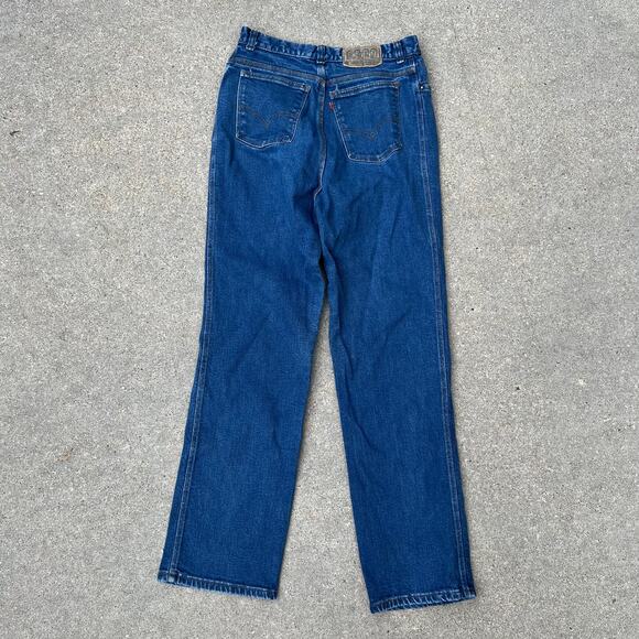 Vintage 80s Levi's Ladies 845 Straight Leg Jeans Size 16 - Picture 2 of 8